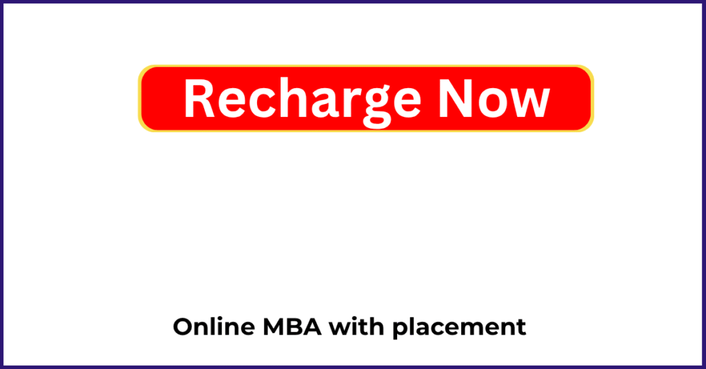 Online MBA with placement